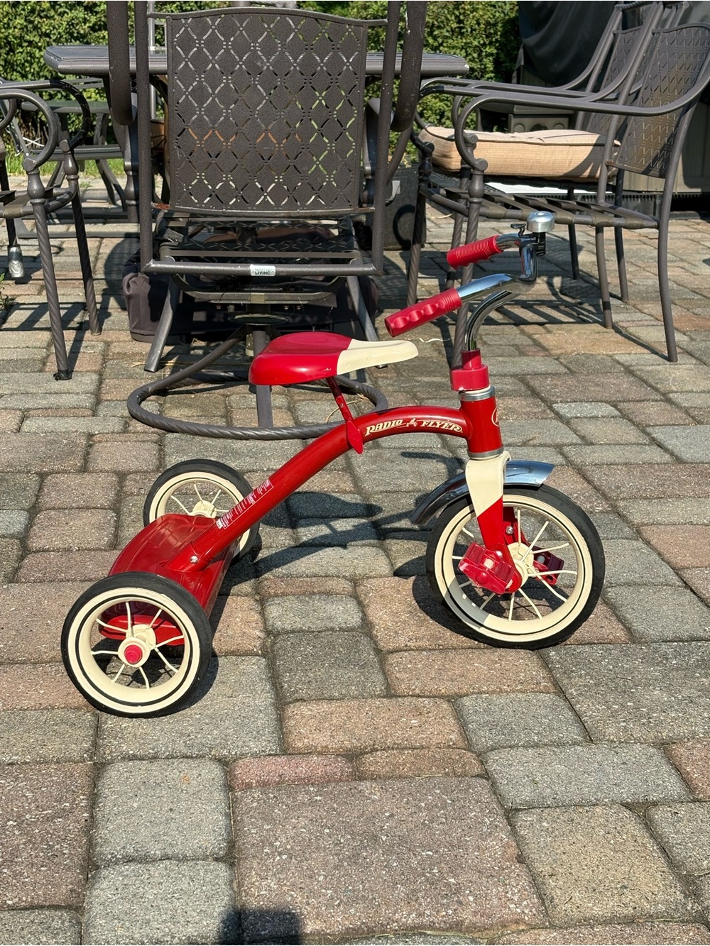 Radio Flyer Vintage Red Tricycle with bell